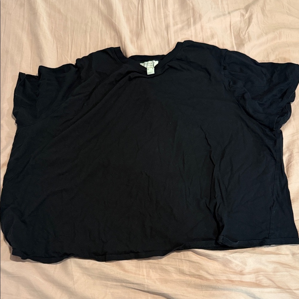 Forever 21 Classic Black Tee